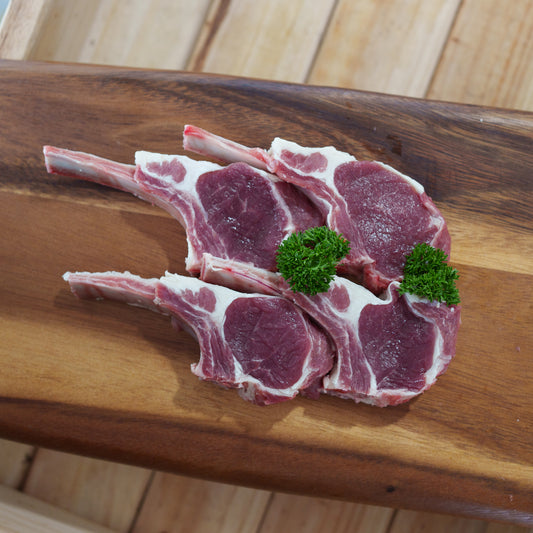 Free Range Frenched Lamb Cutlets (500g)