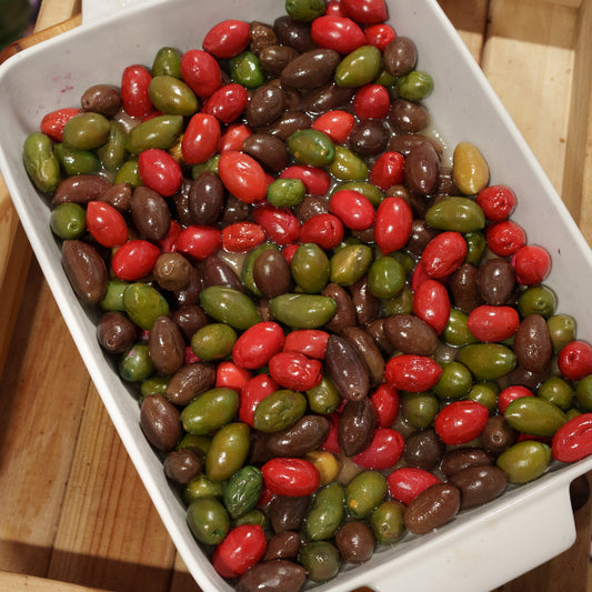 Rainbow Olives