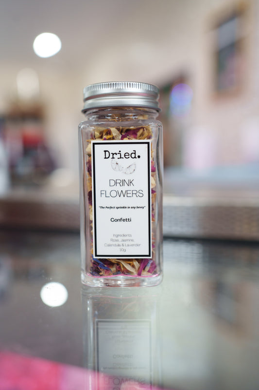 Dried. Drink Flowers